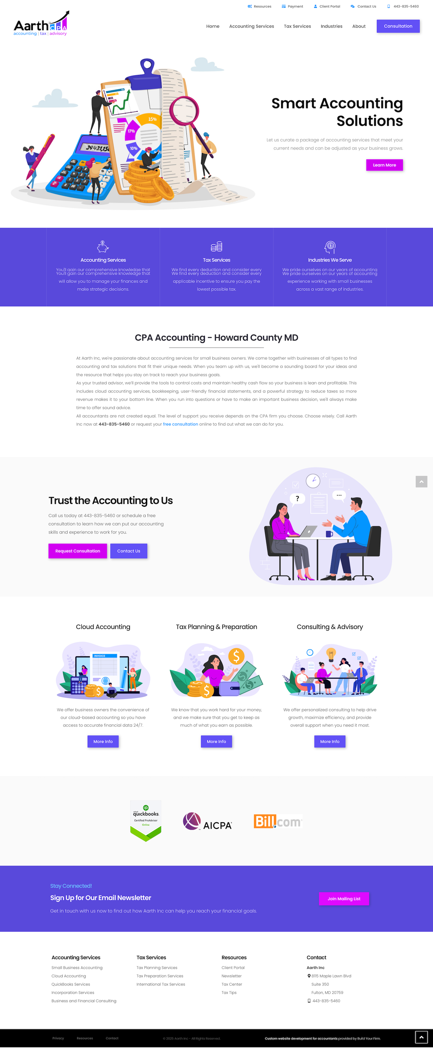 Real Estate CPA Accounting website