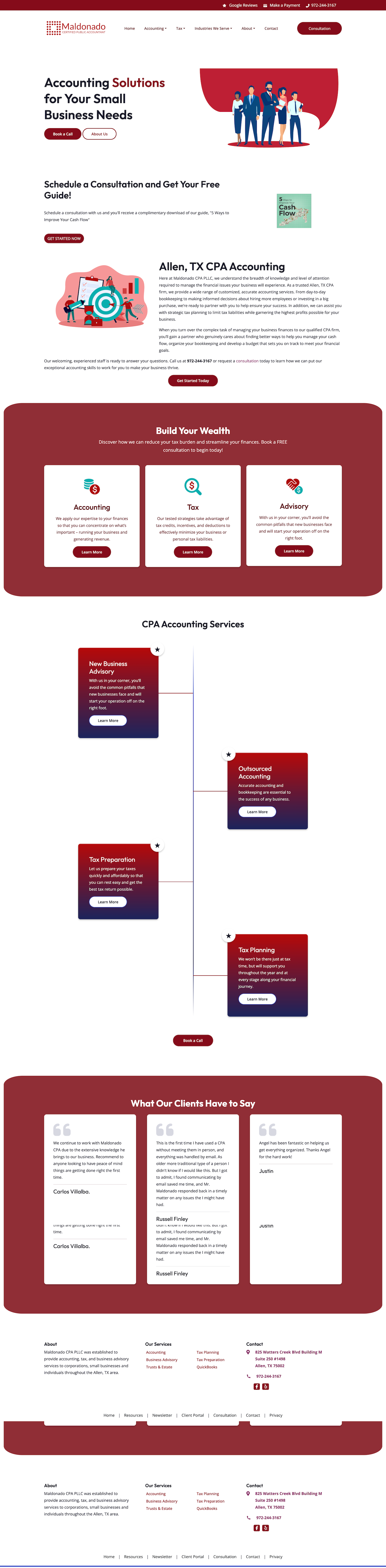 Website Builder for CPAs