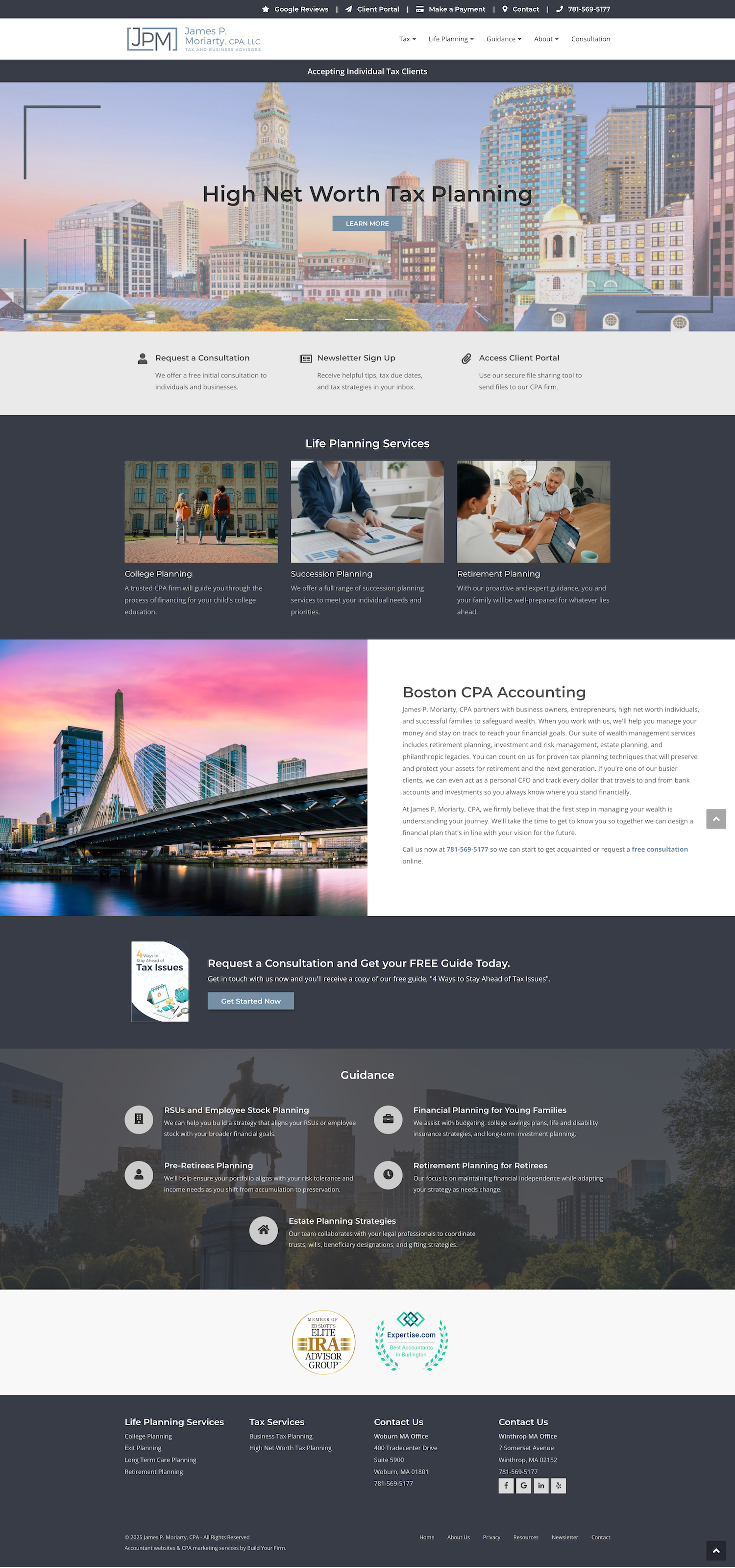 CPA Website Development