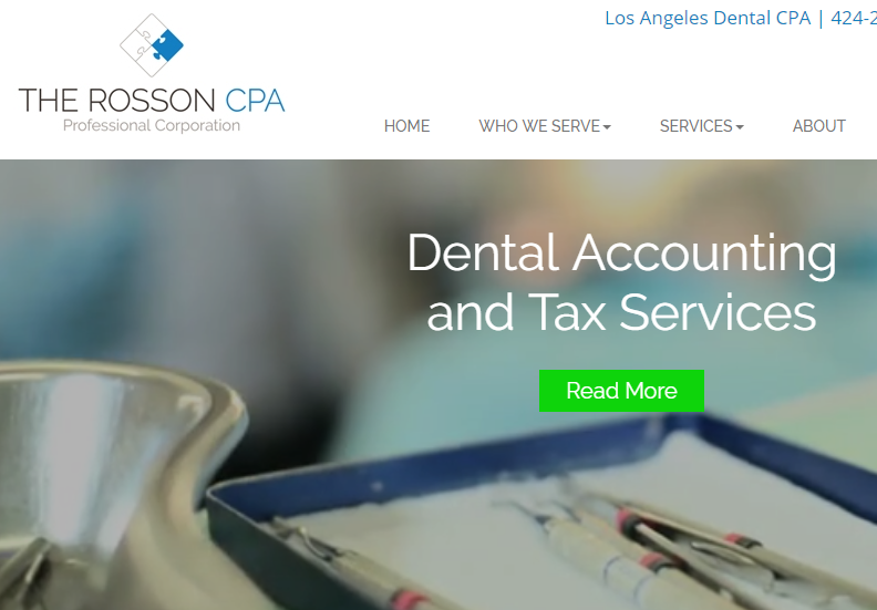 Dental CPA's Focused on Tax Savings