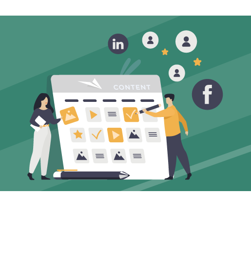 Content marketing for accounting firms generating leads with SEO, AI, and social media