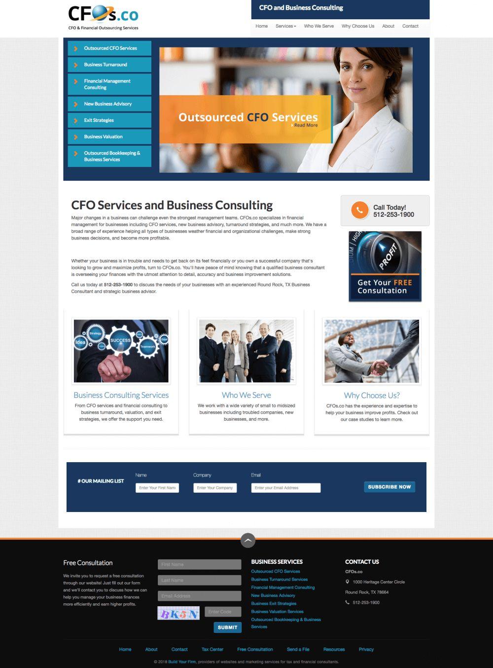 Website of CFOs.co