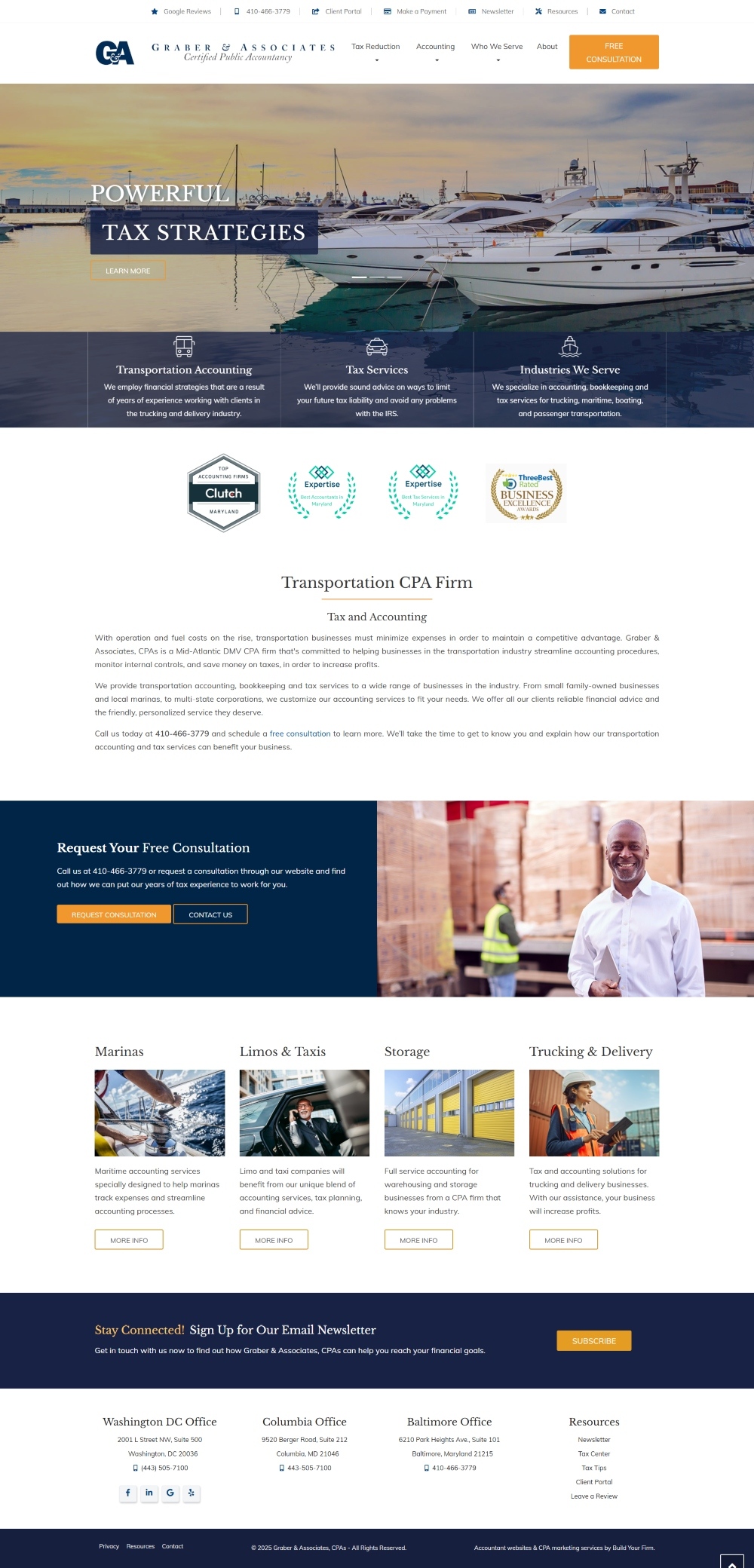 Website of Graber & Associates