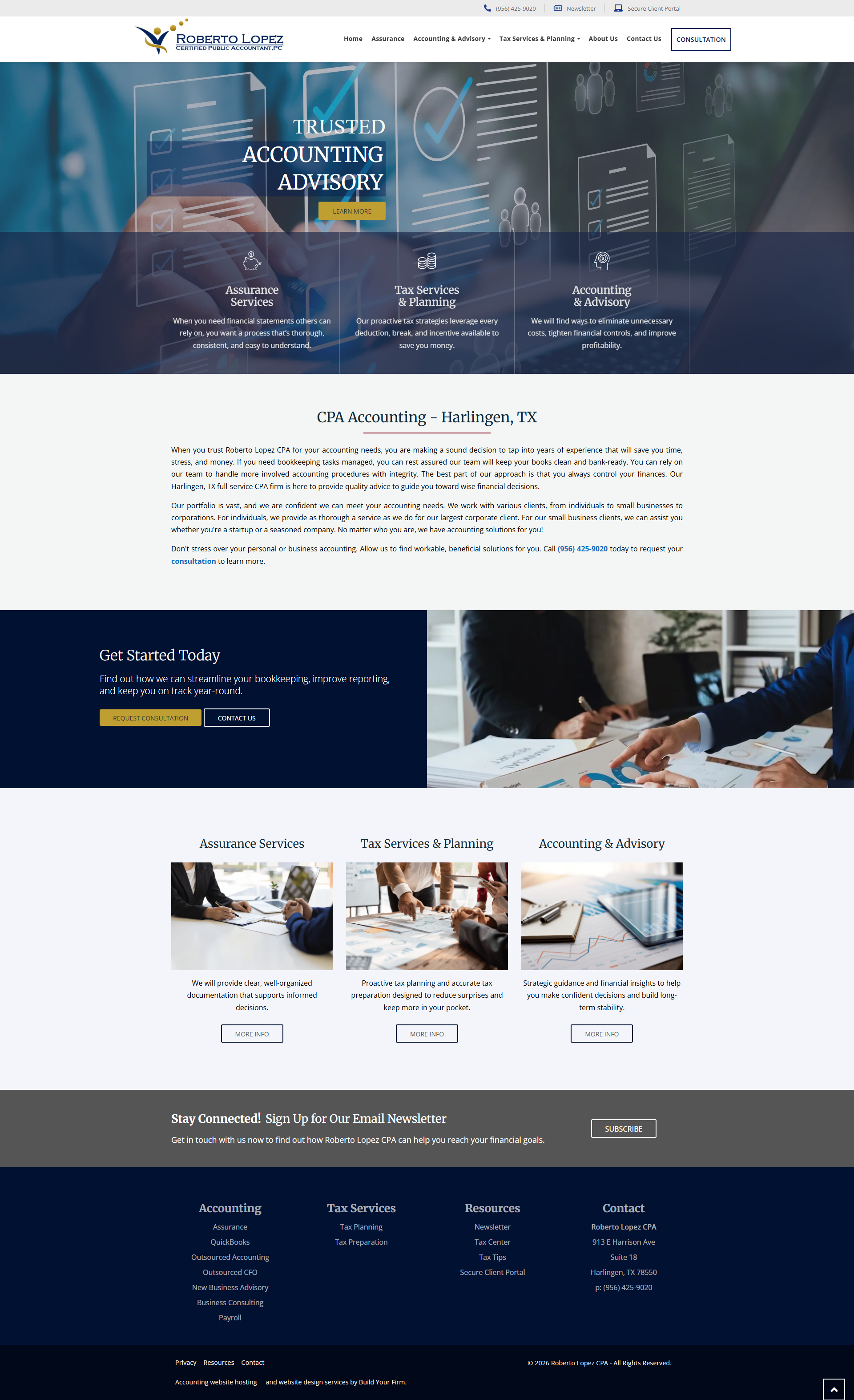 Website of Roberto Lopez CPA