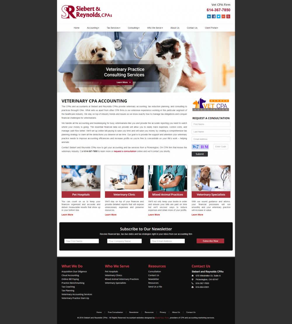 Websites for Veterinary CPA Accounting – Pet Hospitals