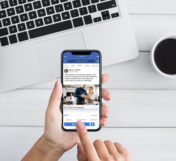 Outsourced social media marketing