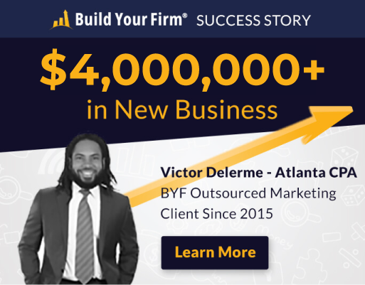 Victor Delerme CPA client success story with Build Your Firm